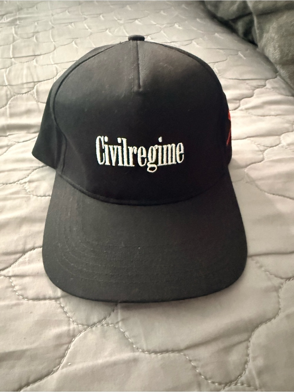 Marvel Black Baseball Cap Civilregime
